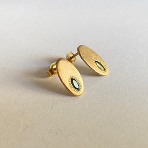 Oval Marquise earring