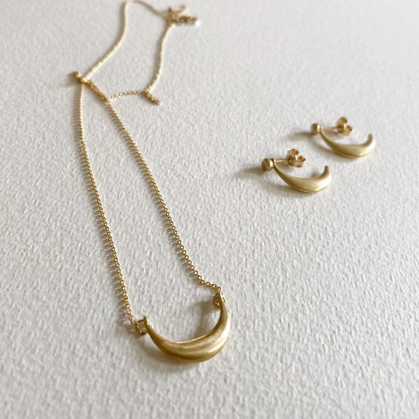 Moon earring