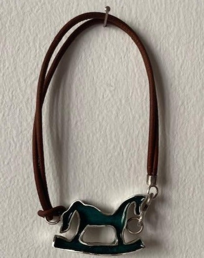 A green horse- wall items