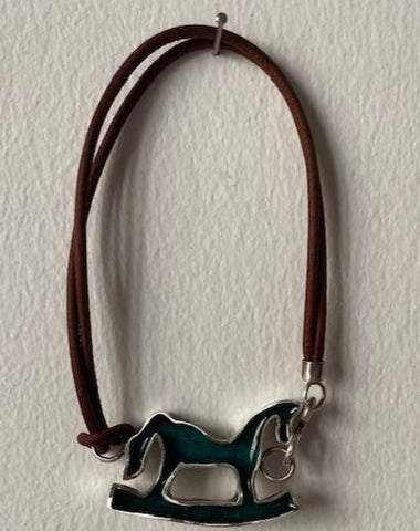 A green horse- wall items